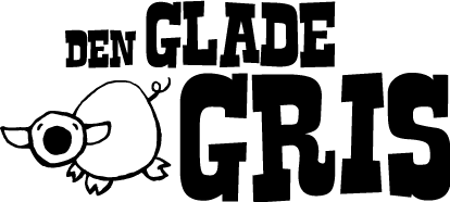 Den Glade Gris logo